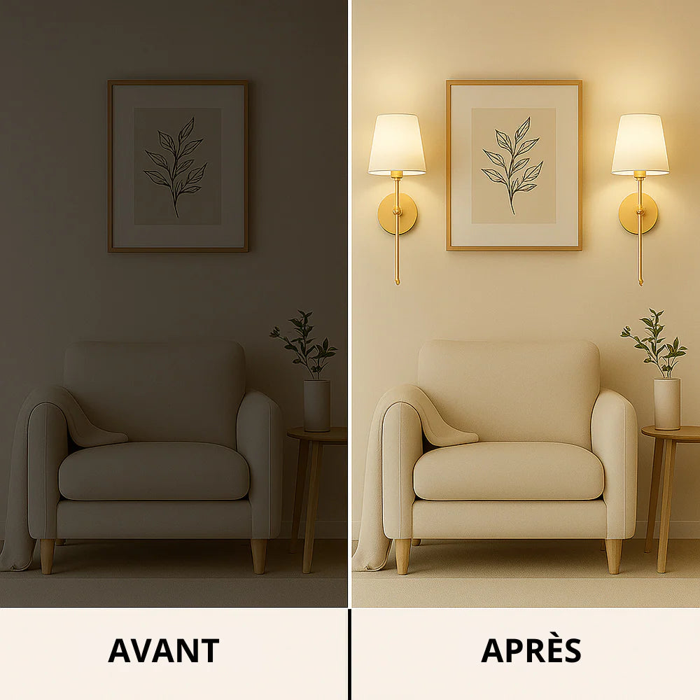 Aurore - Applique murale sans fil (set de 2)